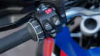 Detail des Lenkers der BMW F 800 GS