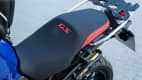 Detail des Sitzes der BMW F 800 GS