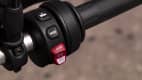 Schalter am Lenkrad des Motorrades BMW R nine T