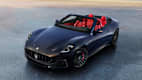 Frontansicht eines stehenden Maserati GranCabrio