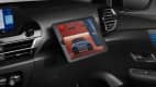Tablethalterung in einem Citroen C4