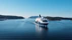 eine Fähre der "DFDS"-Reederei