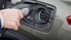 Ladeanschluss des Citroen C5 X