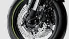 Reifendetail der Kawasaki Z900