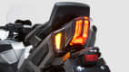 Detailaufnahme der Rücklicher der Kymco CV3