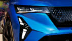 Detailaufnahme des Scheinwerfer Renault Rafale