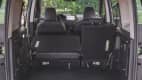 Umgeklappte Rückbank im Ford Tourneo Courier