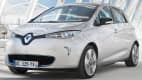 Renault Zoe stehend von vorne