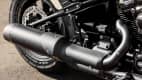 Detailaufnahme der Harley Davidson Model Fat Bob