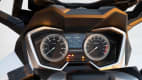 Tacho und Anzeigen bei der Honda Forza 350