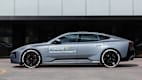 Der Polestar 5 Prototype seitlich stehend fotografiert