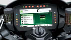 Das Cockpit einer Kawasaki Ninja H2