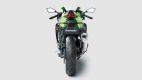 Heckansicht einer stehenden Kawasaki Ninja ZX-4RR