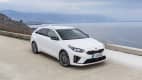 Kia ProCeed GT stehend, aufgenommen von schräg vorne