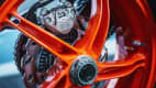 Detailaifnahme der Scheibenbremse KTM 1290 SUPER DUKE R