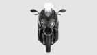 Frontansicht einer stehenden Kymco AK 550i ABS Premium