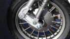 Vorderrad der Lambretta G-Special 350