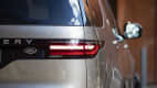 Rücklicht close up vom Landrover Discovery