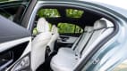 Die weißen Sitze der Mercedes E Klasse