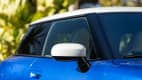 Außenspiegel des Mini Cooper E