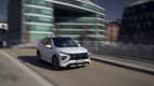 Der Plug in Hybrid von Mitsubishi Eclipse Cross in Fahrt