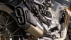 Auspuff der Moto Guzzi Stelvio