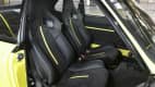 Die Vordersitze vom Opel Mantra mit Elektroantrieb