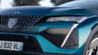 Detailaufnahme des Kühlergrills des neuen Peugeot 408