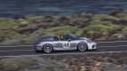 Porsche 911 Speedster fahrend auf der Straße