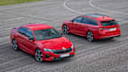 Die beiden Motdelle Kombi und Coupe des Skoda Octavia RS
