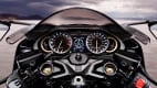 Cockpit der Suzuki GSX 1300 RR Hayabusa