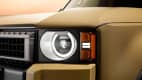 Scheinwerfer des Toyota Land Cruiser