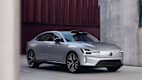 Front und Seitenansicht eines stehenden Volvo ES90