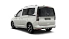 Der VW Caddy Model nach Update 2024 im Studio auf weiss