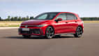 Front und Seitenansicht eines VW Golf GTI nach Facelift