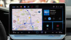 Navigation auf dem Display eines VW Golf nach Facelift