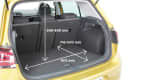 Abmessung des VW Golf Kofferraums 1.5 TSI ACT BMT Highline