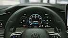 Das Lenkrad des  VW Golf Variant