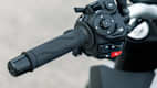 Lenkerdetail der Yamaha MT 07