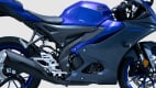 Studiodetailaufnahme der R125 von Yamaha des Motorblocks