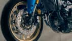 Das Vorderrad der Yamaha XSR 900