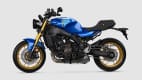 Die Yamaha XSR 900 seitlich stehend