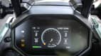 Das Display des Elektro-Motorrads Zero DSR/X