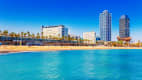 Der Stadt Strand von Barcelona