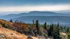 Blick auf den Brocken im Harz