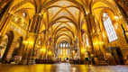 Innenansicht der Matthiaskirche in Budapest
