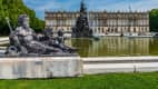 Blick auf das Schloss Herrenchiemsee
