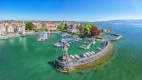 Blick auf Lindau am Bodensee