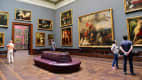 Kunstwerke im Zwinger in Dresden
