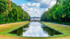Blick auf das Schloss Benrath